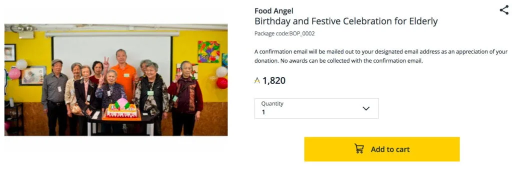 Donate your expiring Asia miles to this charity program which throws birthday and festive celebrations for the elderly