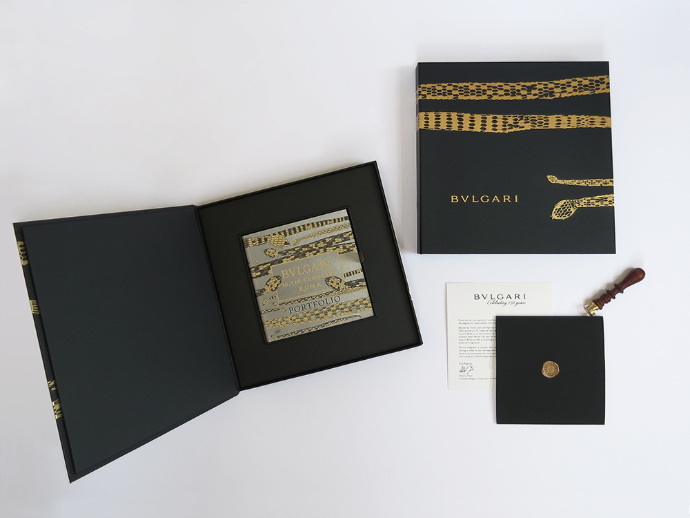 Bulgari BVG VIP Experience box designed by Karen Hsin