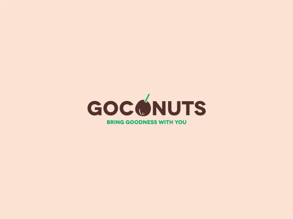 Goconuts logo designed by Karen Hsin